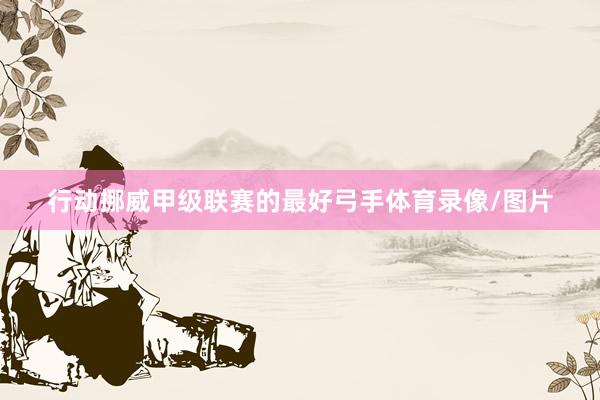 行动挪威甲级联赛的最好弓手体育录像/图片
