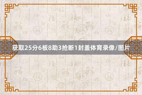 获取25分6板8助3抢断1封盖体育录像/图片
